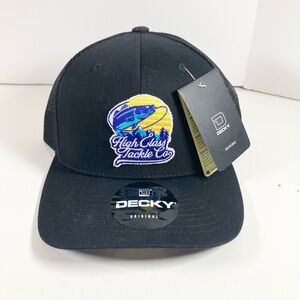 Decky Trucker Hat with High Class Tackle Co. Patch